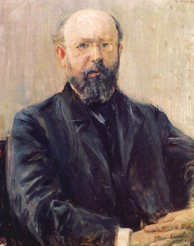 Portrait of Prof. Dr. Carl Bernstein by Max Liebermann